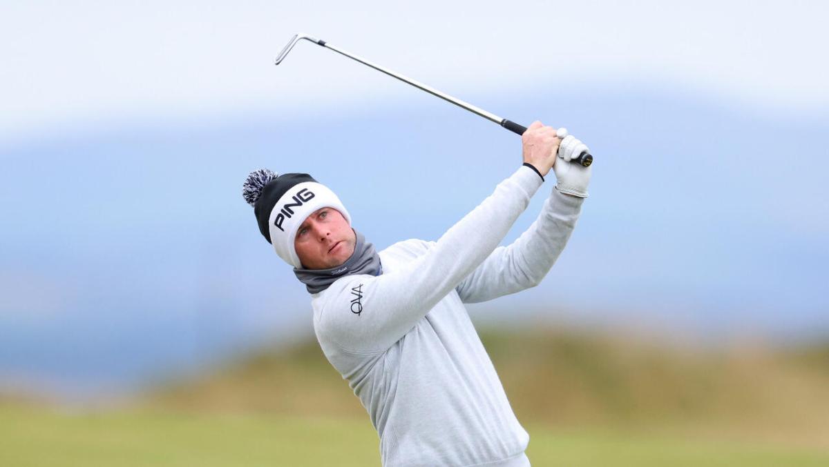Golfer Jonathan Caldwell
